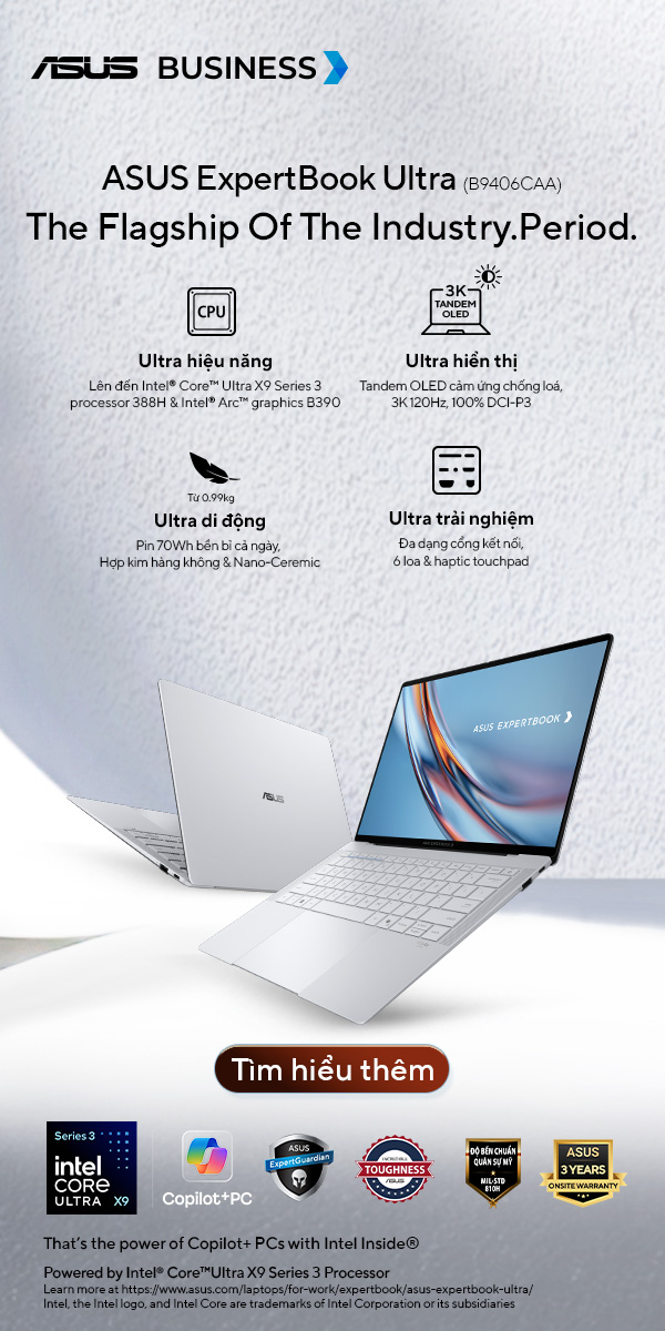 ASUS ExpertBook Ultra; Copilot+ PC